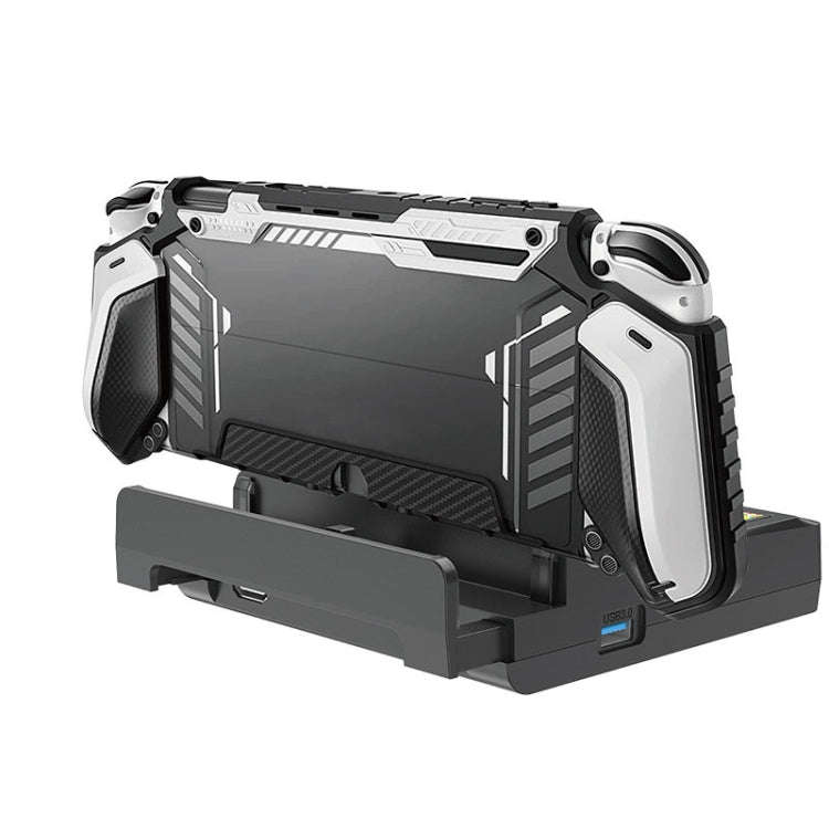 For Switch / Switch OLED Iplay NG-SW279 Cast Screen Charger Video Conversion Dock With Storage(Bl...