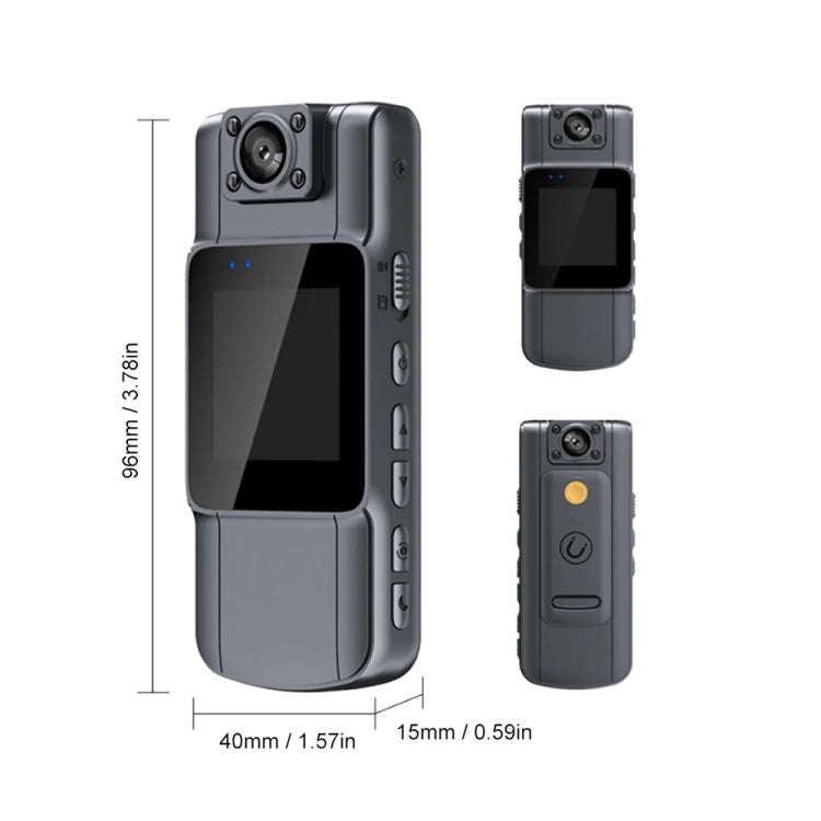 L11 2K WIFI Version  1.54 Inch IPS Screen Mini Body Camera Night Vision Digital Video Recorder Sp...