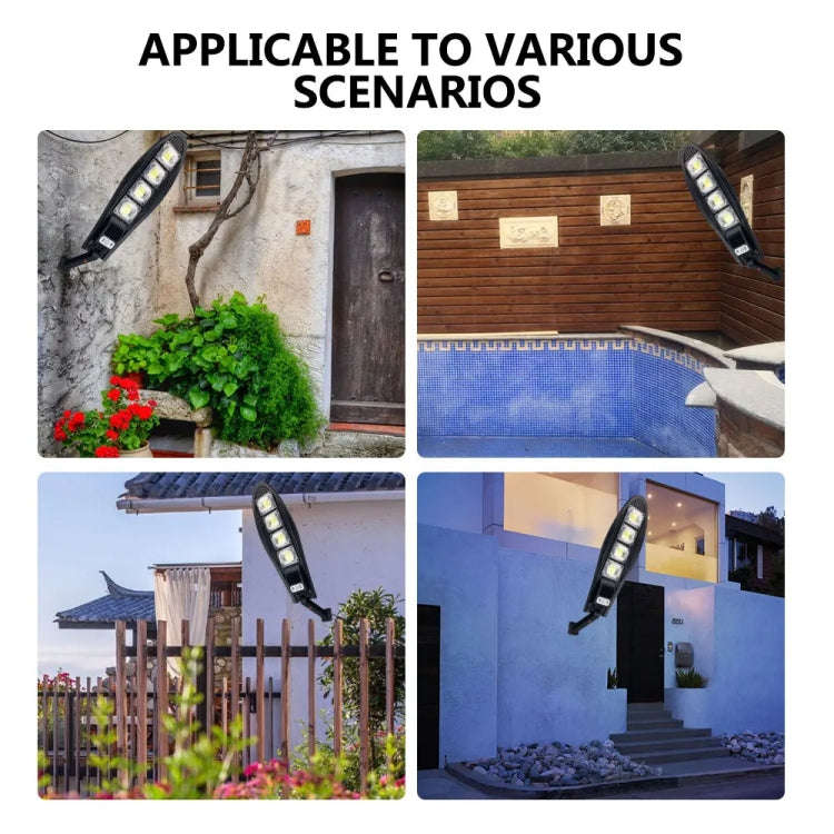 E-SMARTER W777B LED Solar Garden Light Sensing Lamp With Remote Control