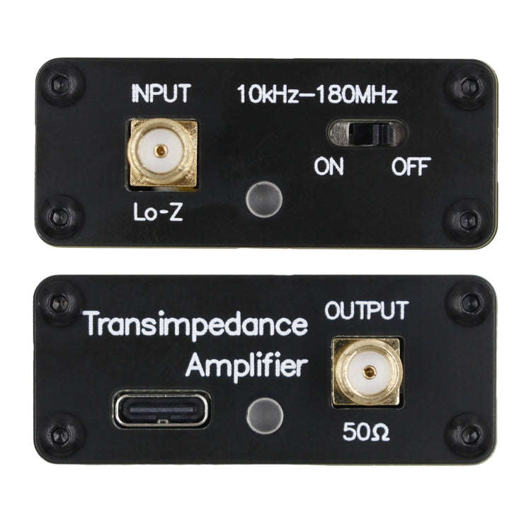 Donut Broadband Antenna With Low Impedance Converter(Black)