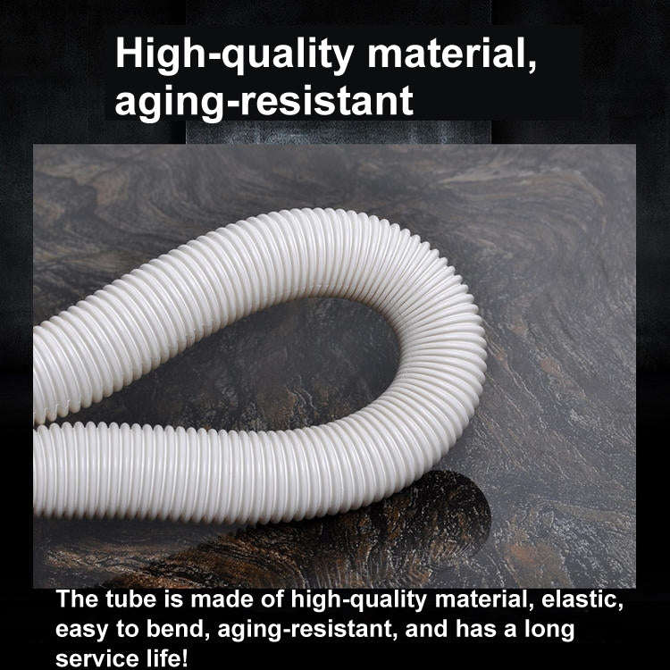 2m Diameter 32mm Extended Drain Hose for Washing Machine / Kitchen Basin / Bathtub