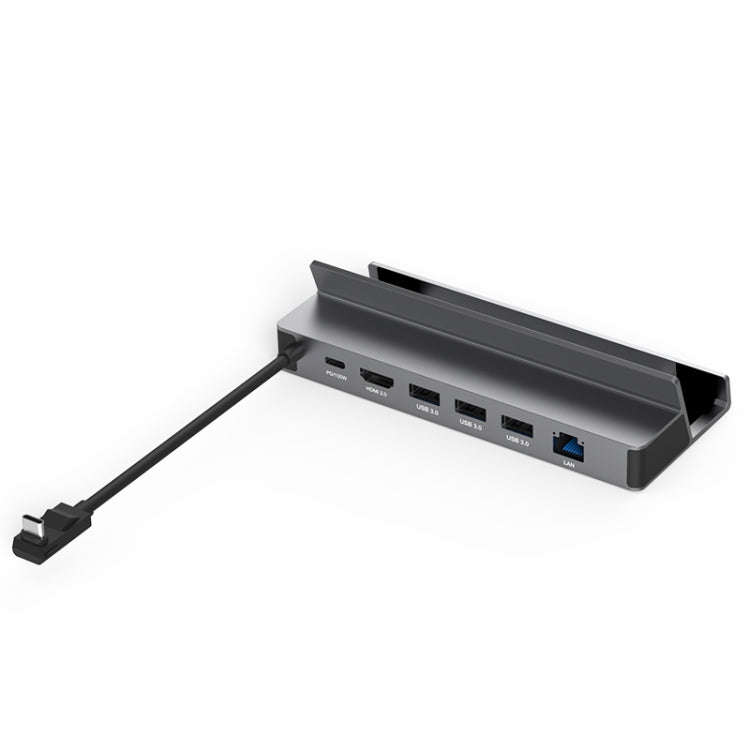 6-in-1 For Steam Deck/ROG Blueendless DS601 Type-C Game Console Base HUB Docking Station