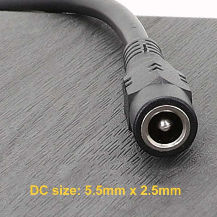 Adapter DC 5.5 x 2.5mm To Hard Disk Power Supply Cable, Model: One To Four SATA