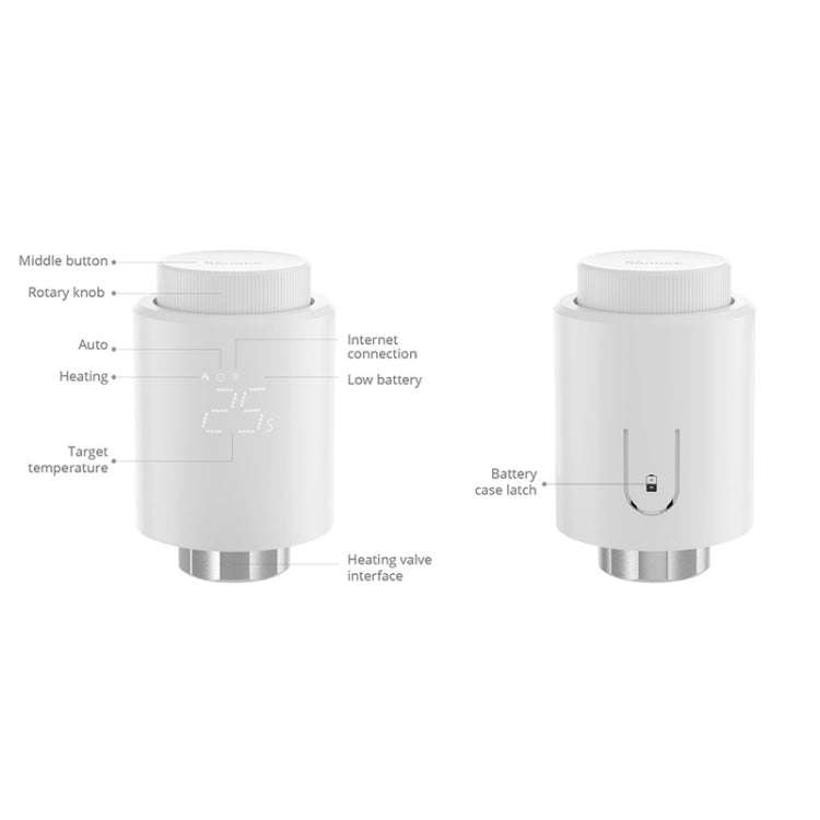 SONOFF TRVZB Zigbee Temperature Control Valve Intelligent Heating Anti-freezing APP Remote Control