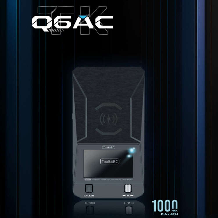 ToolkitRC Q6AC Airplane And Car Model Li-Po Battery Balance Charger(EU Plug)
