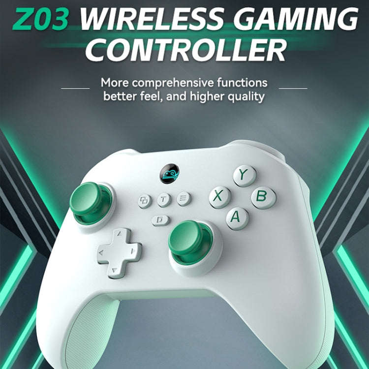 Z03 Wireless Bluetooth Game Controller For Switch / IOS / Android / PC / PS3 / PS4, Spec: Black+B...