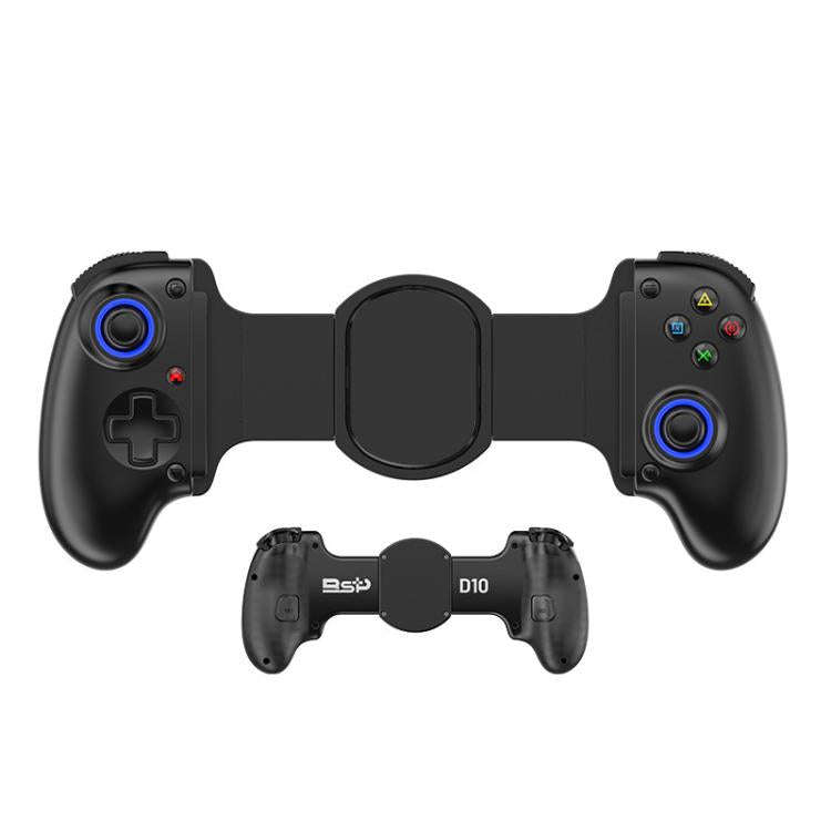 BSP-D10 Wireless Stretch Game Controller for Switch / Android / IOS / PC / PS3 / PS4(Black)