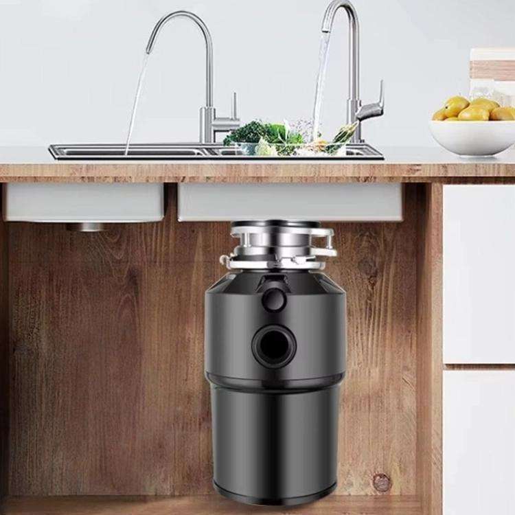550W EU Plug Food Garbage Disposer 7 Levels Grinding Connectable For Dishwasher