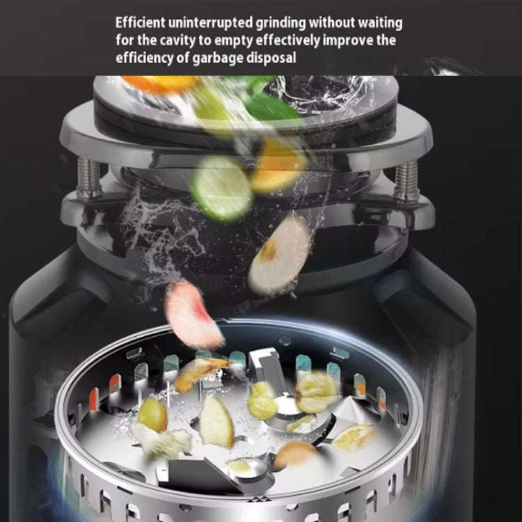 550W EU Plug Food Garbage Disposer 7 Levels Grinding Connectable For Dishwasher