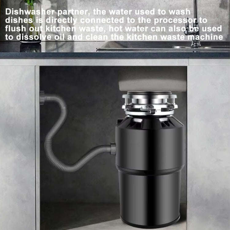 550W EU Plug Food Garbage Disposer 7 Levels Grinding Connectable For Dishwasher