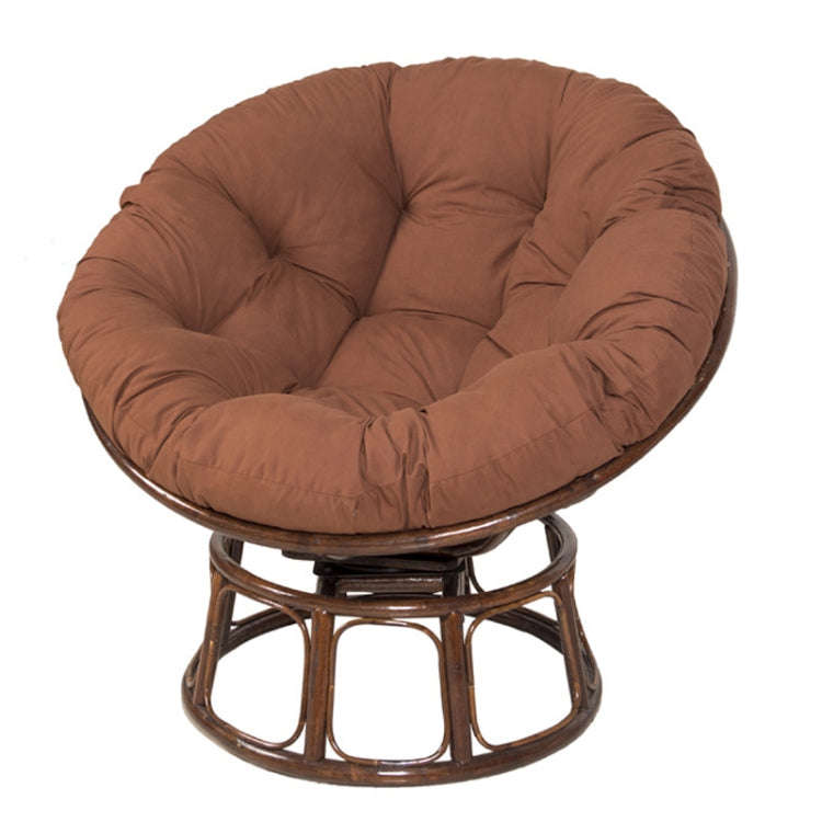 100x100cm Multifunctional Round Thickened Soft Hammock Cradle Cushion(Coffee)