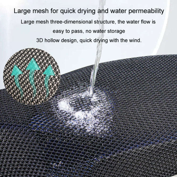 77x55cm Electrical Motorcycle Seat Cover Summer Breathable 3D Mesh Motorcycle Anti-Scald Cushion(...