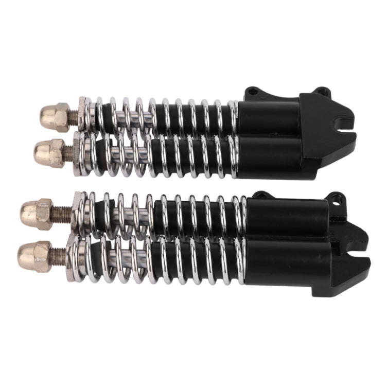 For KUGOO M5 AIMITE 1pair Electrical Scooter Accessories Shock Absorbers Dual Spring(Black)