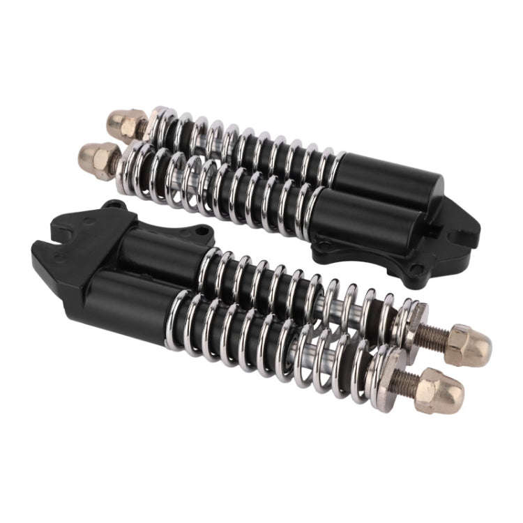 For KUGOO M5 AIMITE 1pair Electrical Scooter Accessories Shock Absorbers Dual Spring(Black)
