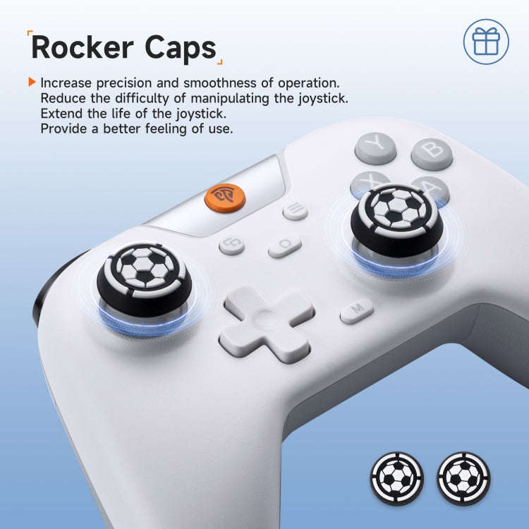 EasySMX X05 Wireless Gamepad Hall RGB Effect Controller For PC / Phone / Switch / Steam Deck(Blac...