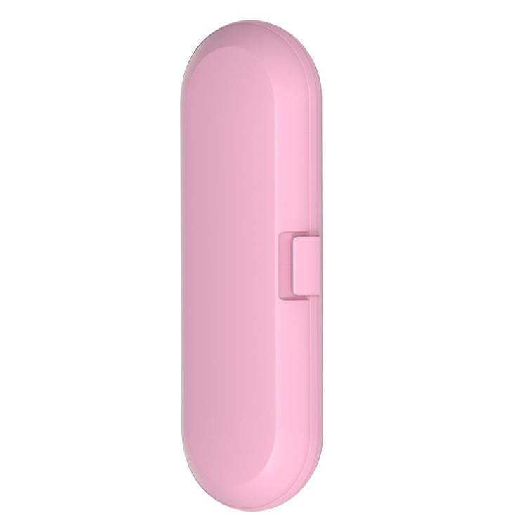 3 PCS Universal Sonic Electric Toothbrush Travel Portable Storage Box(Pink)