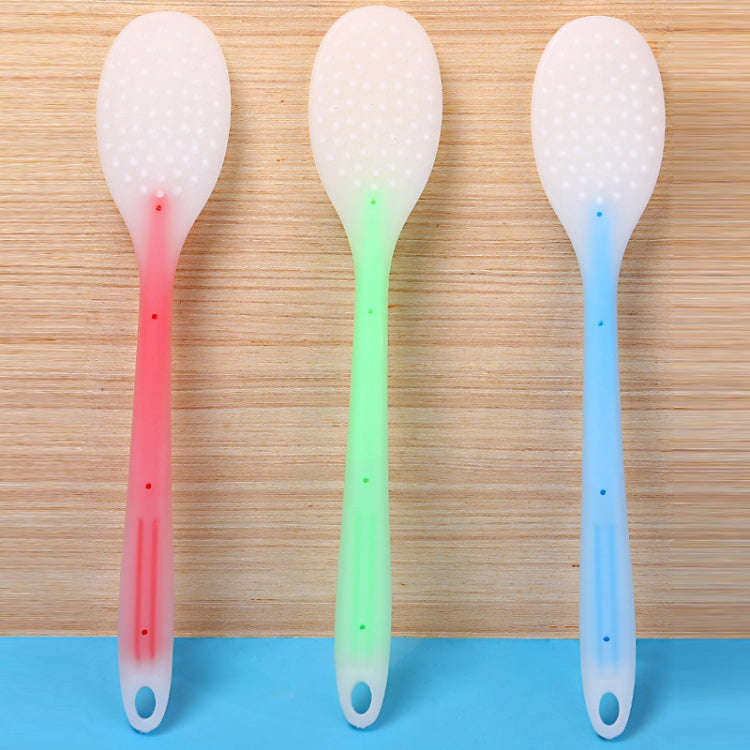 Meridian Points Gua Sha Patting Board Silicone Palm Massage Whacker, Style: Green 38cm