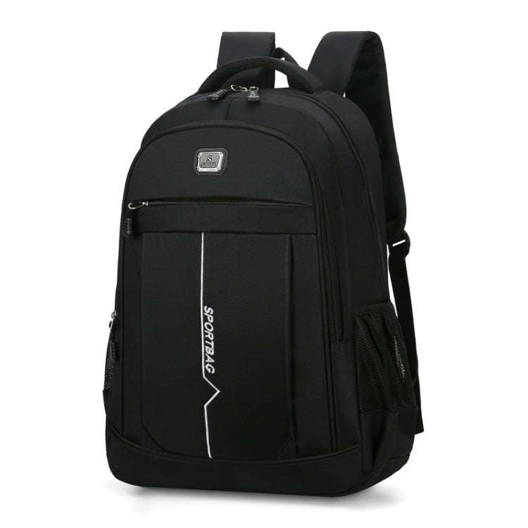Casual Computer Backpack Large Capacity Student Schoolbag For Men and Women(Black)