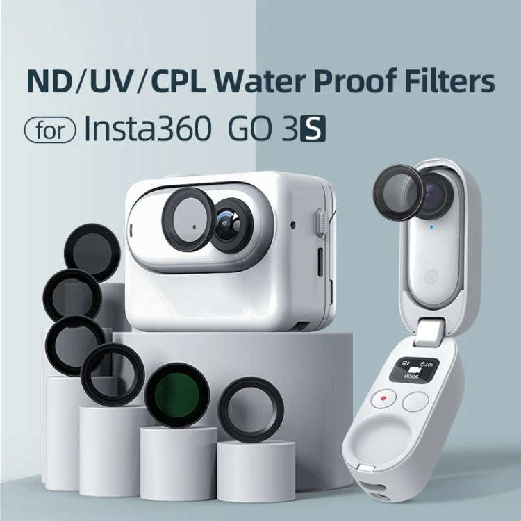 For Insta360 GO 3S Sports Camera aMagisn Waterproof Filter Protective Lens ND8/16/32+CPL