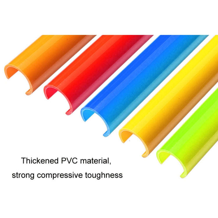 For BMW Bumper Color Change Silicone Decorative Strip, Color: Blue A