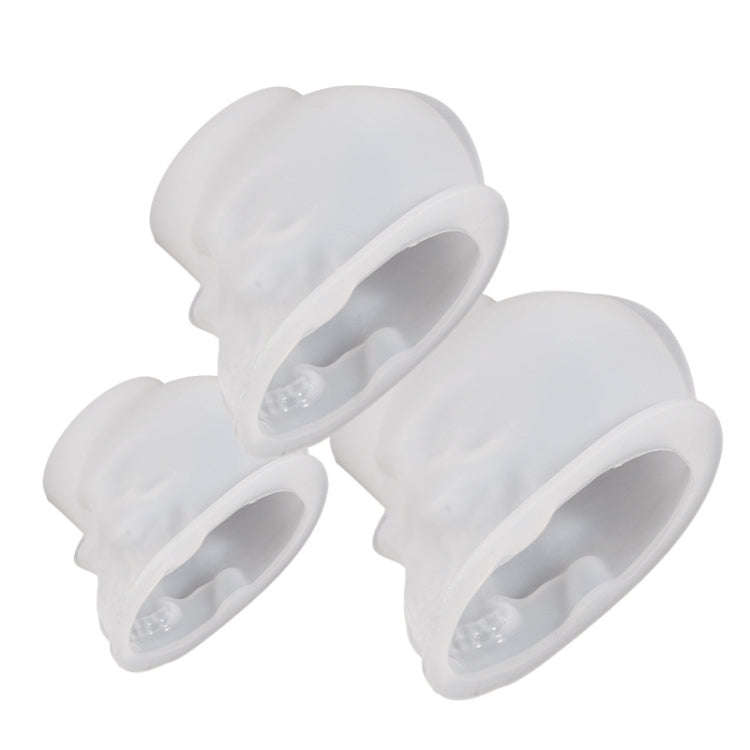 DIY Epoxy Candle Skull Keychain Pendant Silicone Mold Halloween Ornaments Mold, Spec: M
