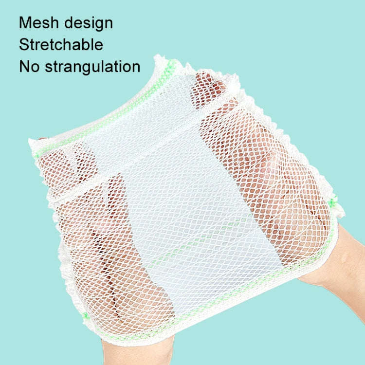 PICC Mesh Bandage Cover IOL Placement Fixation Nursing Isolation Mesh, Color: Green Edge XL For A...