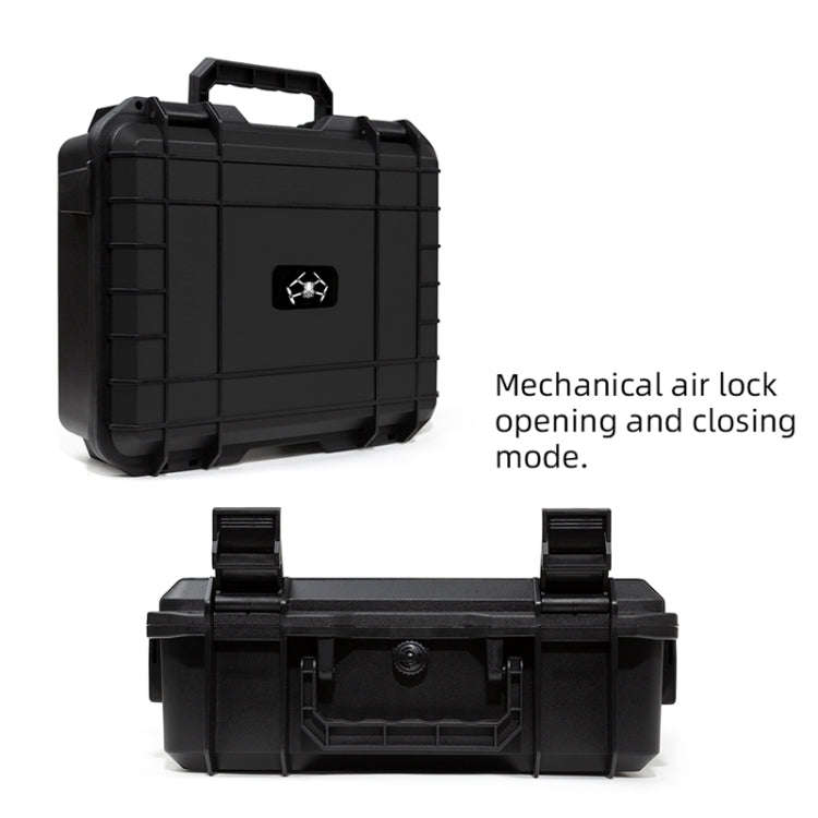 For DJI Mini 4 Pro Drone Suitcase Explosion-proof Box Compatible with RC 2 & RC-N2(Black)
