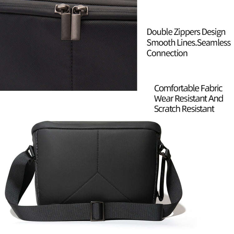 For DJI Mini 4K / Mini 2 SE / Mini 2 Portable Waterproof Shoulder Bag Messenger Bag(Black)