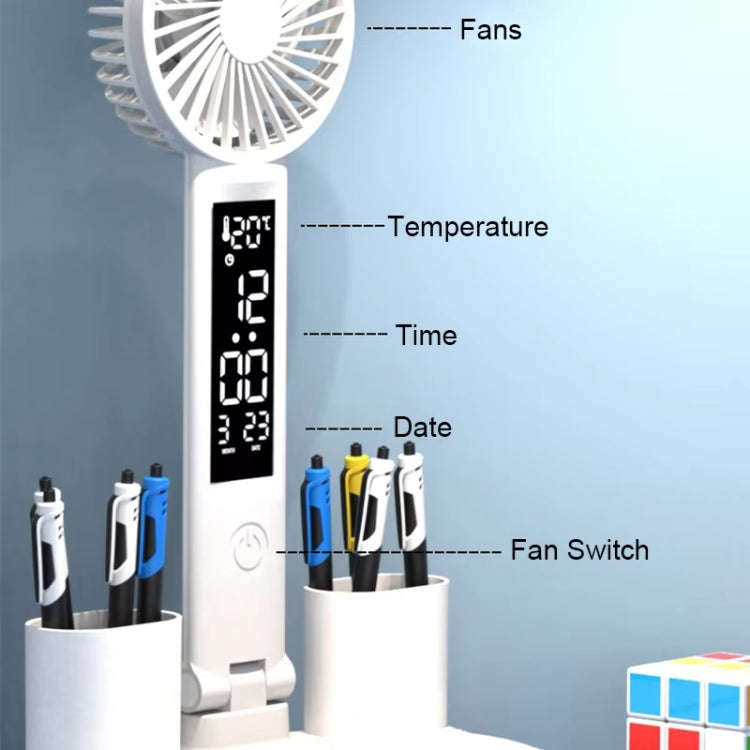 4-head Desk Lamp Foldable Reading Lamp 3-gear Color Adjustment, Spec: Charging Basic Model