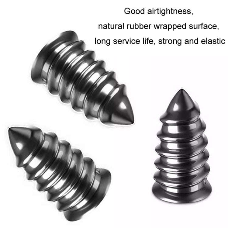 Electric Motorcycle Vacuum Tire Repair Nails, Set: 20pcs Small + 20pcs Large+ Screwdriver