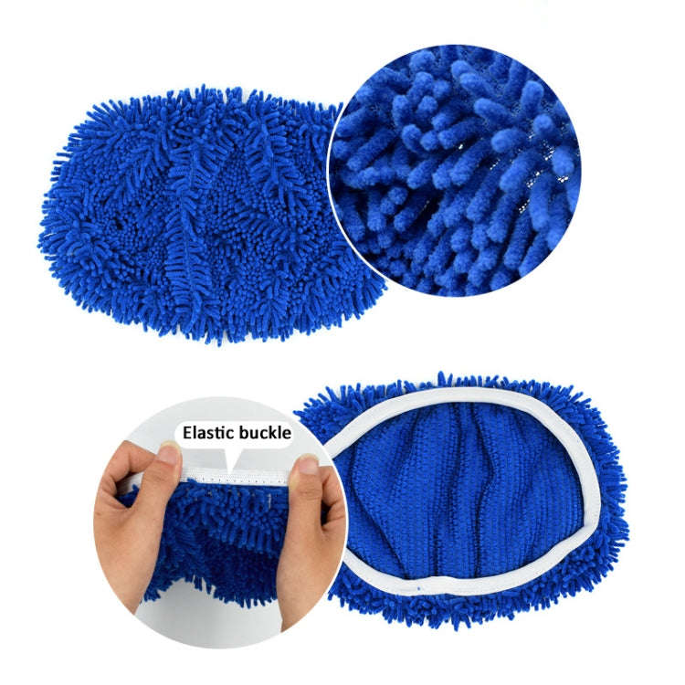 For Swiffer Sweeper and Other 10-inch Flat Mop Replacement Pads Coral Fleece Gray