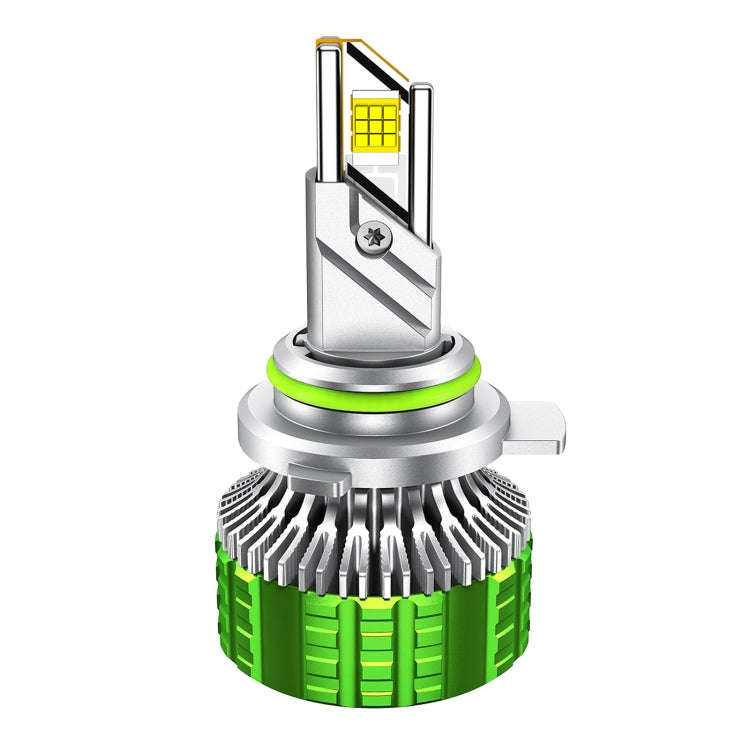 Pair 100W LED Double Copper Tube Aluminum Alloy Waterproof Car Headlight, Bulb: 9012
