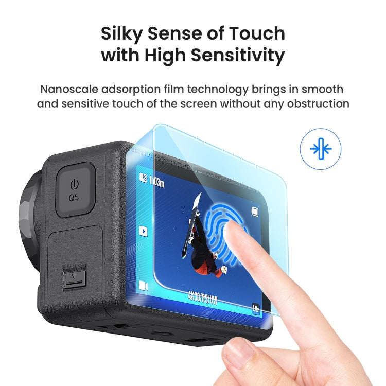 For DJI Osmo Action 5 Pro aMagisn 9H Hardness Tempered Glass Set Package B