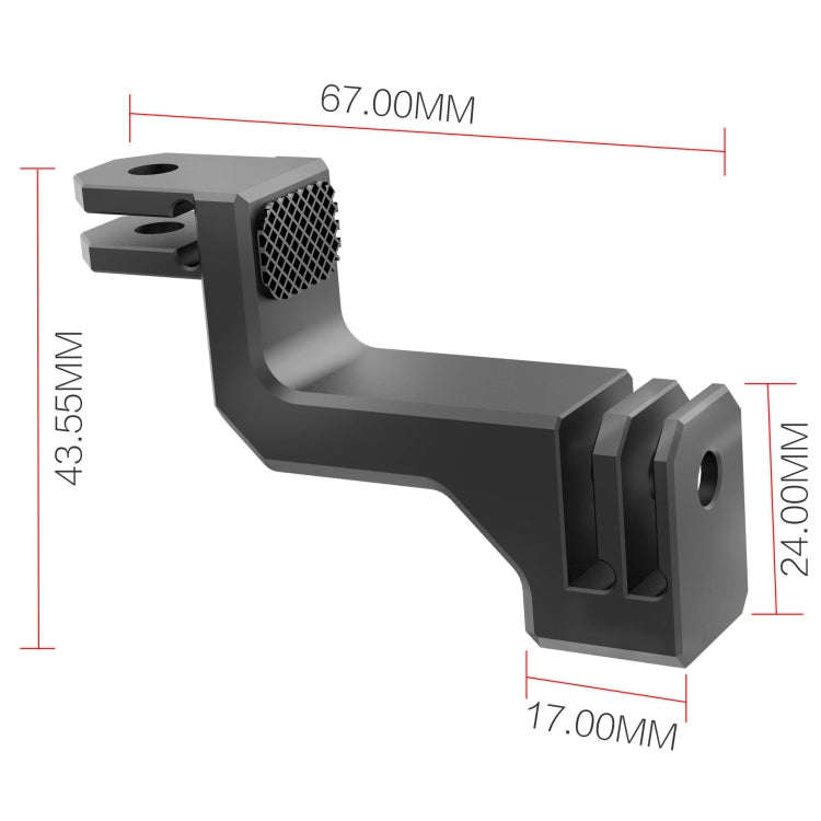 Vertical Mount Adapter for GoPro HERO12 Black / 11 Black / 10 Black / 9 Black