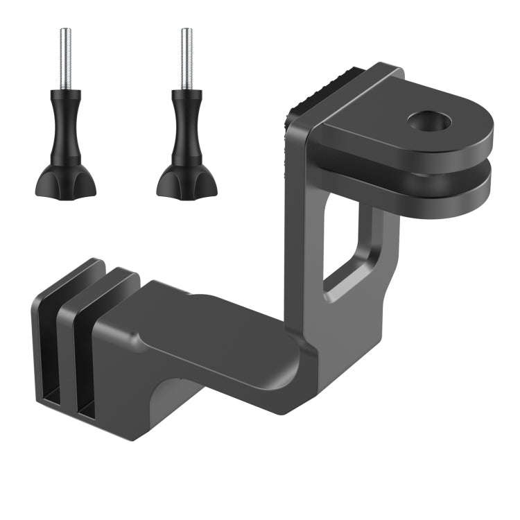 Universal  Vertical Shooting Centering Arm Bracket For Action Camera, Spec: With 2pcs Long Screw