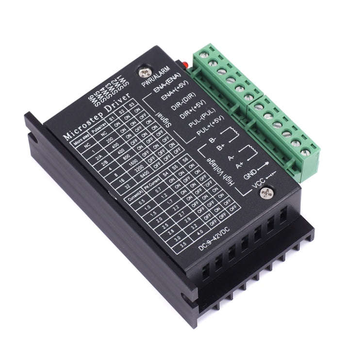 TB6600 Upgrade Version 4.0A 42V DC 32 Subdivision 42/57/86 Stepper Motor Driver
