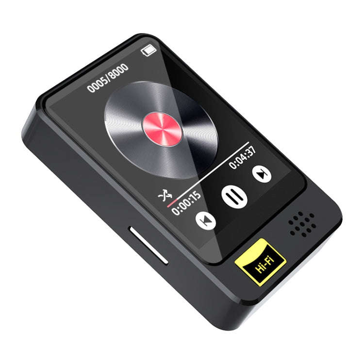 MP3 / MP4 Music Player Bluetooth Radio E-book Playback Walkman, Memory: 16GB(Black)