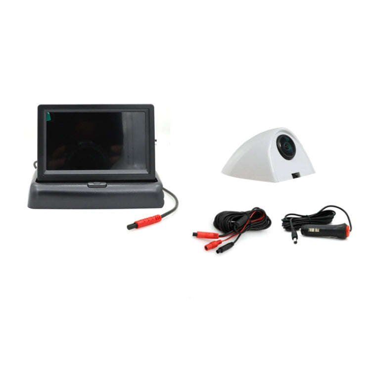 5 Inch AHD Video Monitor Car Reversing High-Definition Camera, Specification: Folding Screen No V...