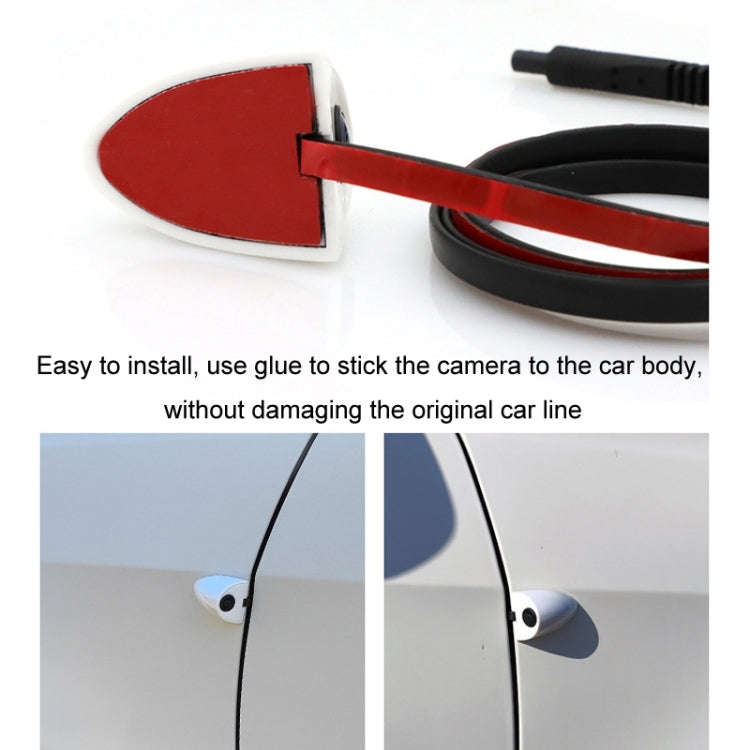 5 Inch AHD Video Monitor Car Reversing High-Definition Camera, Specification: Folding Screen No V...