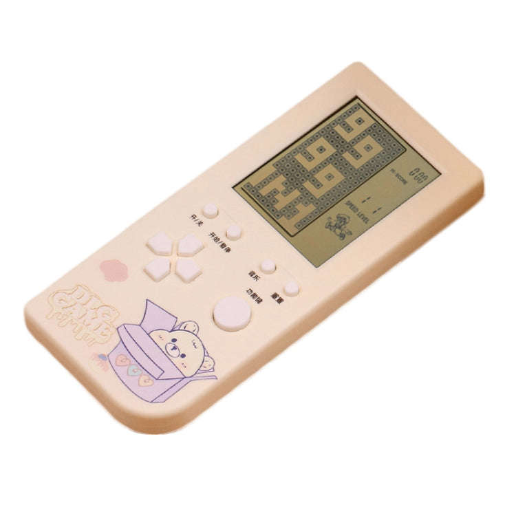 4.1 Inch Cartoon Big Screen Handheld Electronic Game Machine Kids Game Console Toy, Color: Vertic...