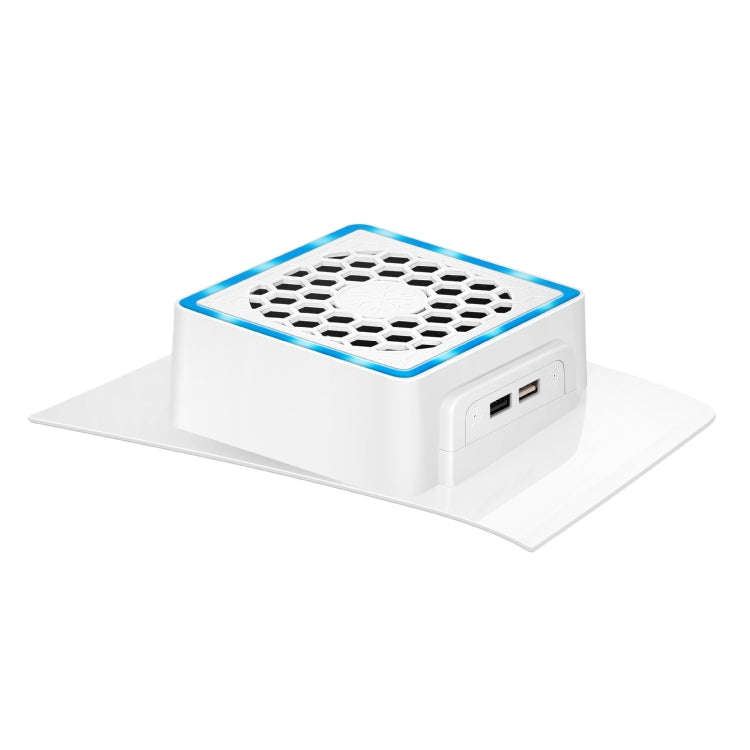 For PS5 Slim Console Side-mounted Cooling Fan RGB Radiator