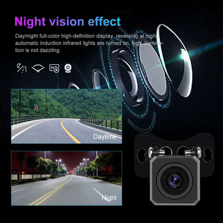 11.26 Inch 2-Split Streaming Media Rearview Mirror Front And Rear Dual Camera Recorder