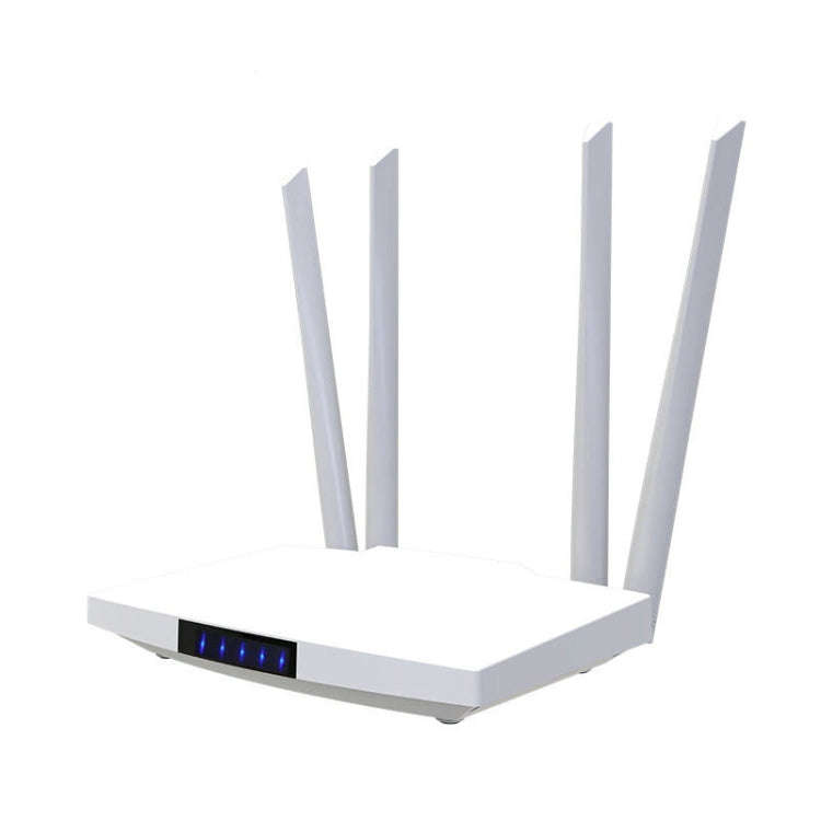 4G Wireless SIM Card Router 4G Hotspot Sharing Mobile CPE Full Netcom, EU Plug(White)