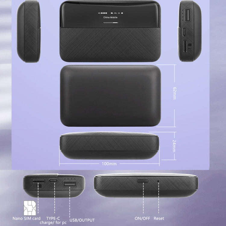 4G Mobile SIM Card Router Portable WiFi