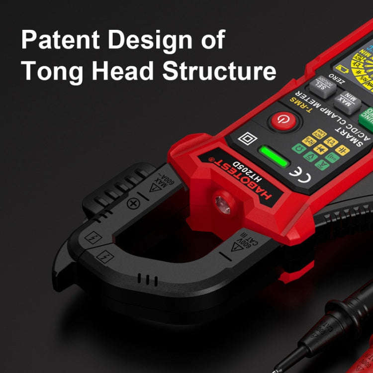 HABOTEST HT205D Clamp Intelligent Anti-Burning Multi-Function High Precision Digital Multimeter(B...