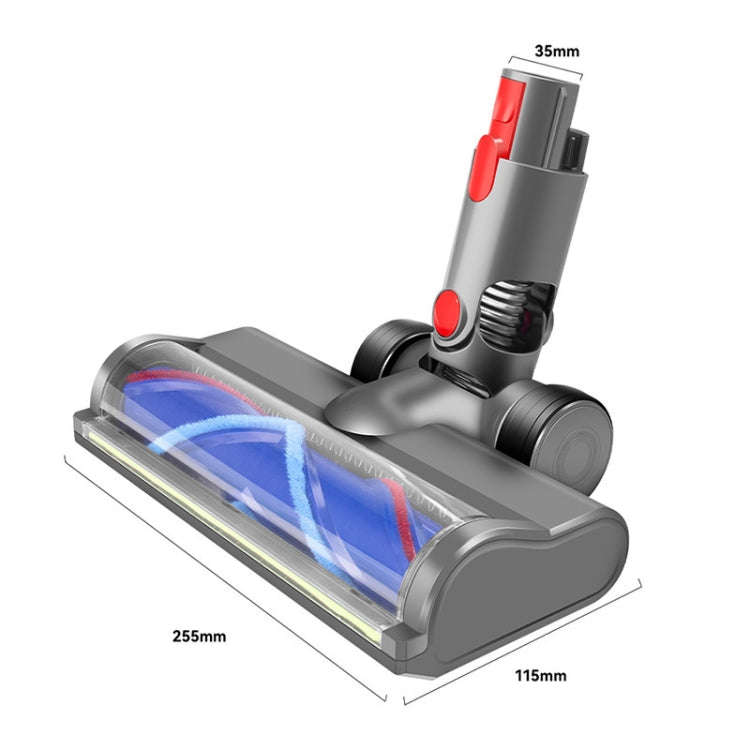 For Dyson V12 Slim / V10 Slim Full Range Dust Display Direct Drive Brush Head Vacuum Cleaner Acce...
