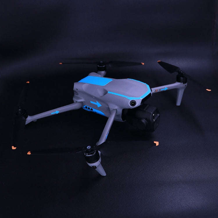 For DJI Air 3S / 3 Luminous Stickers Night Glow Film(Pink)
