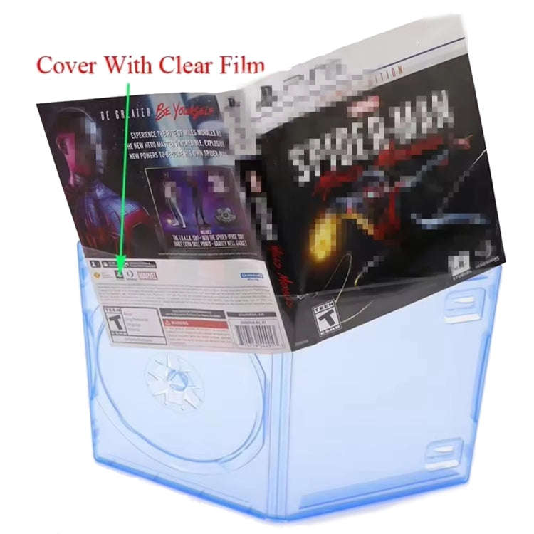 For PS5 Game Disc Storage Box CD DVD Game Protective Case