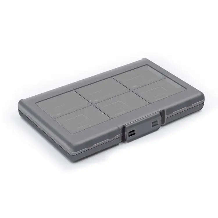 For Nintendo Switch / Switch Oled 12-in-1 Game Card Box Protective Case(Black)