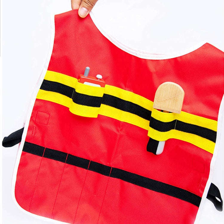 Children Simulation Fireman Set Role Play Educational Toy Firefighting Tools Scenario Cosplay Toy